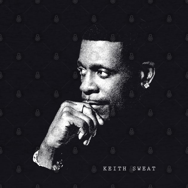 Keith Sweat Retro Portrait by GekNdangSugih